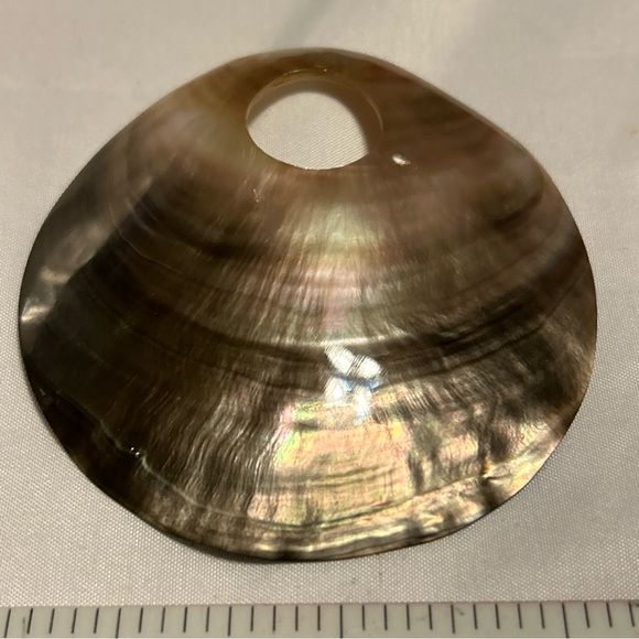 Natural Polished Mother Of Pearl Sea Shell Pendant Charm For Necklace Craft new - Picture 10 of 12